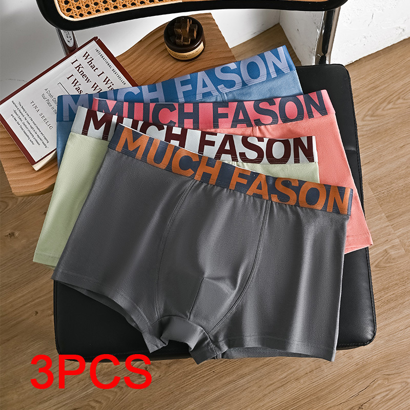 Sexy Men Unerderwear Cotton Man Boxer Men's Square Panties Man Underwear Hot Boxers and Underpants Mens Shorts Gifts Briefs Set