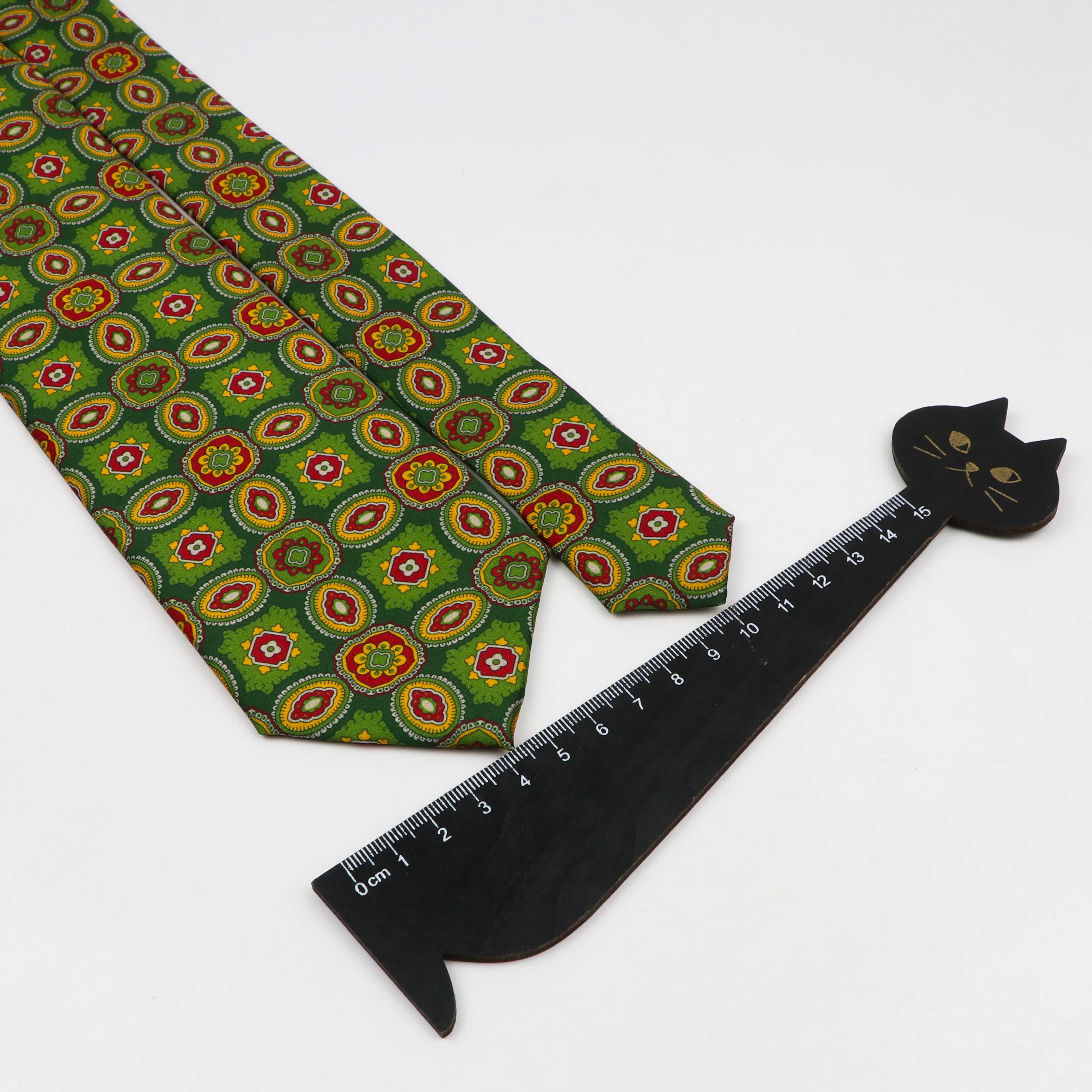 7.5cm Classic Men's Retro Pattern Tie Fashion Wedding Tie Soft And Comfortable Micro Fiber neck tie