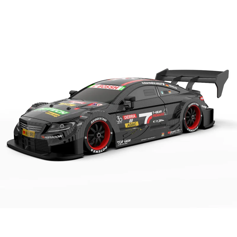 Kamtom 4wd Full Scale Drift Car Dual Motor Drive Four Linkage Lights Racing Drift Tires High-Speed Drift Car Racing Toys 5