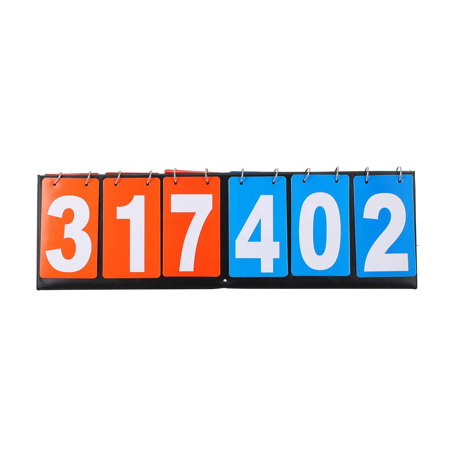

Scoreboard Scoring Plate Sports Basketball Tabletop Flipper Sporting Supplies 6-Digit Useful Game