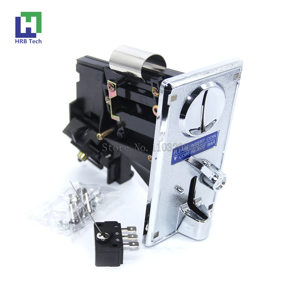 잠마 마메 아케이드 캐비닛 액세서리용 기계식 전면 삽입 타입 동전 선택기 수납기, 바늘 마이크로 스위치 포함, 1 개 -  AliExpress