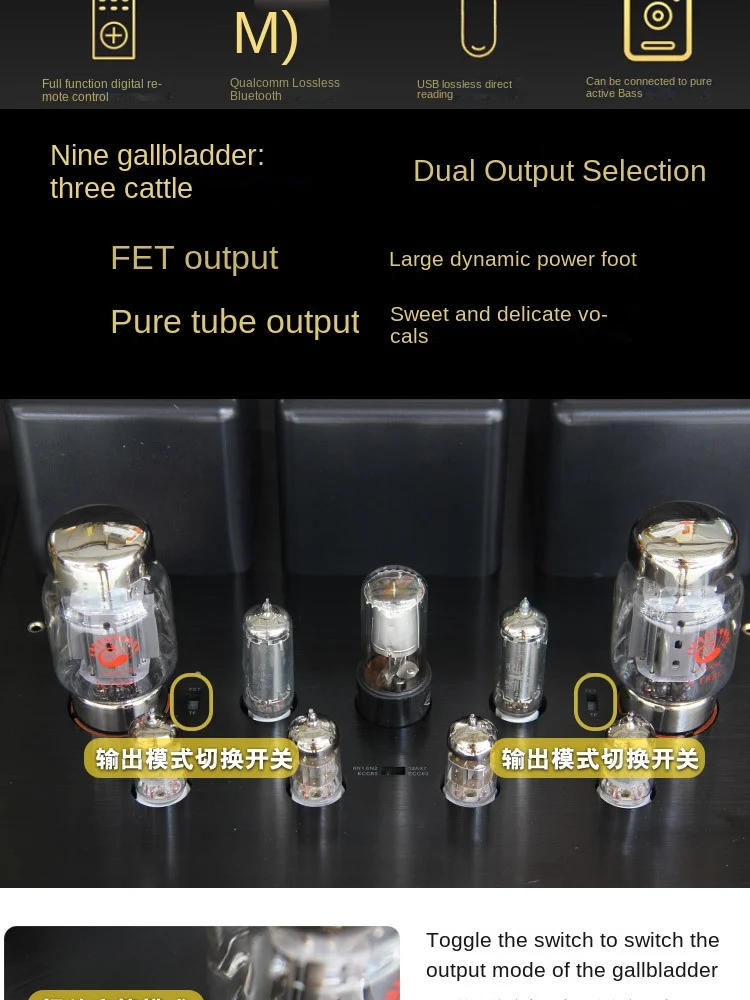 For U Disk Lossless KT88 Fever Class Hifi Pure Gallbladder Machine Noble Voice E