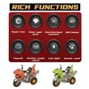 2.4GHz Remote Control Dinosaur Train Motorcycles Toys for Kids Boys,Indoor Outdoor All Terrain Electric RC Car Toys Gifts 6