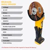 Electric Goddess DCG406 100/125MM Electric Angle Grinder Brushless Motor Metal/Wood Cutting Power Tool For Dewalt 20V Battery 2