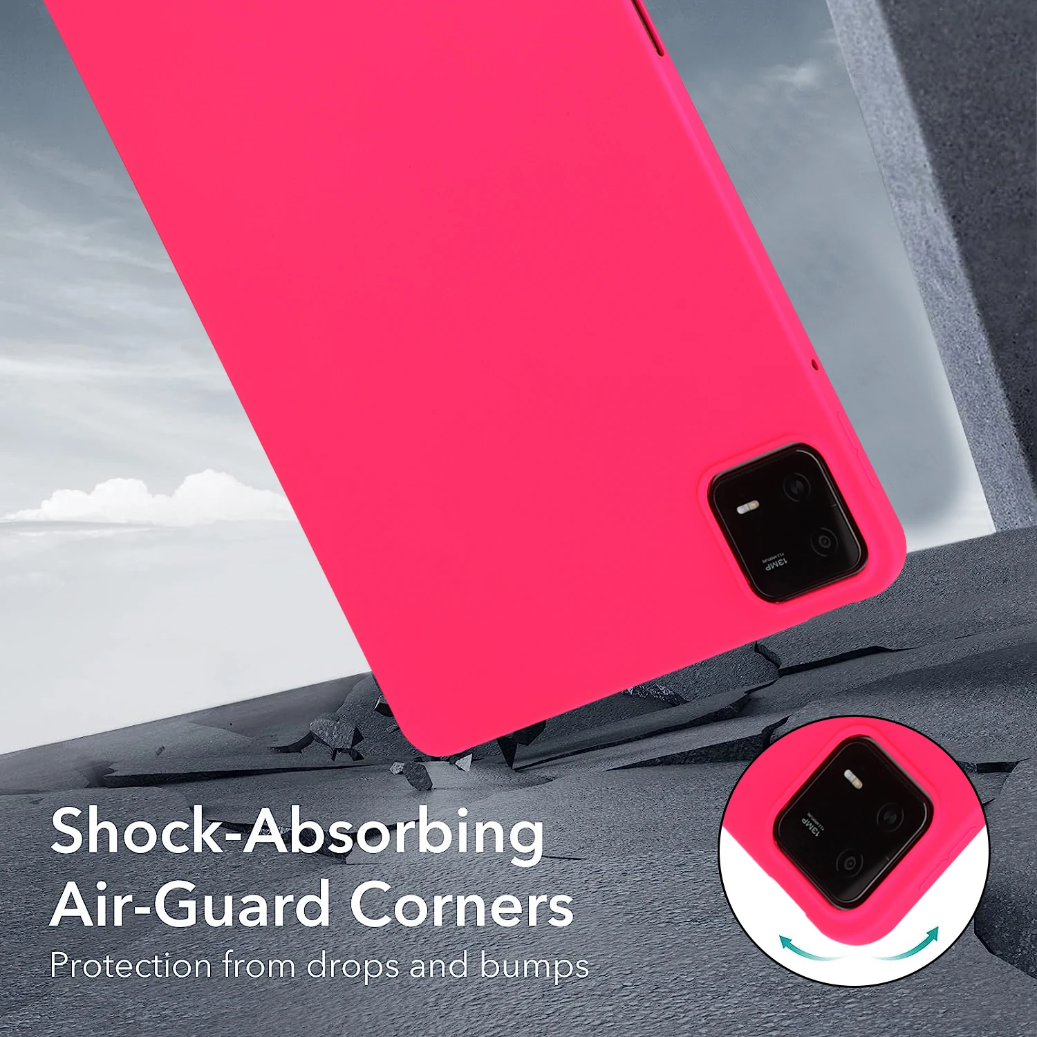 Enhanced Tablet Case: Anti-Bending Cover with Candy  Design