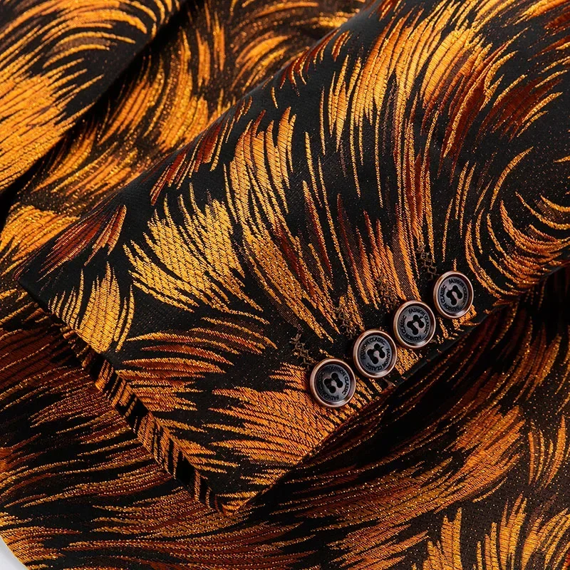 Рисунок 5 - Роскошный Мужской Жаккардовый приталенный