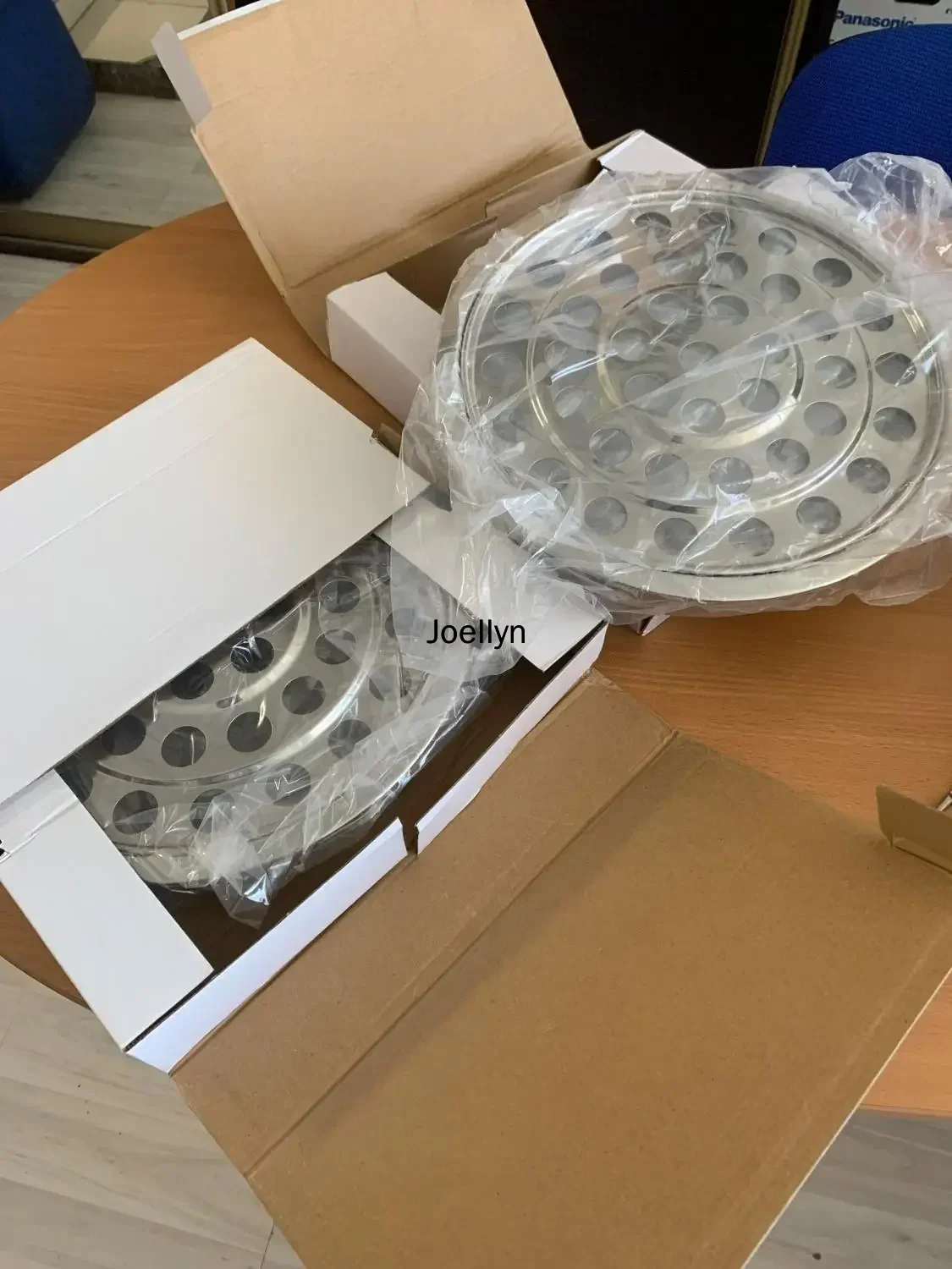 Tray Plates Stainless Steel Holy Church Art design products Communion Round Tray Base Dish Plate Hold 40 Cups Worship stainless steel dish