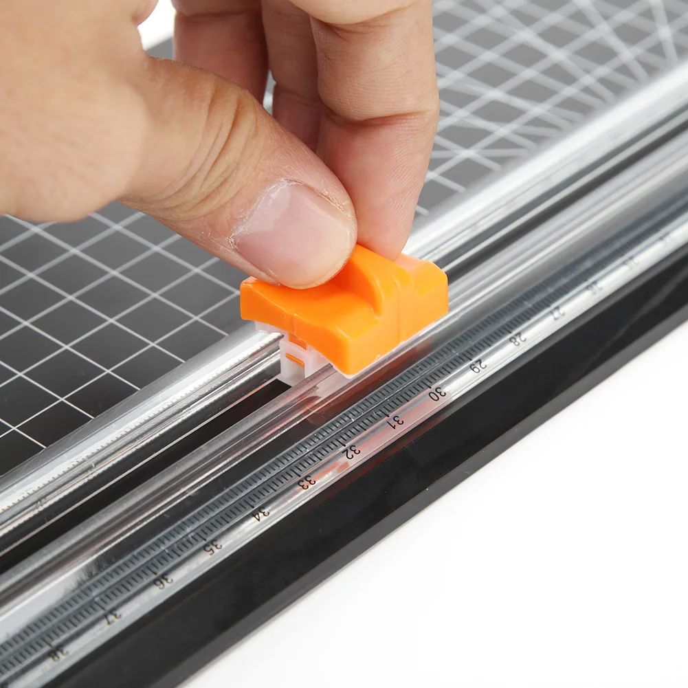 Paper Cutter A3 Paper Cutter Photo Trimmers Plastic Base Card Cutting Blades Office Home Tool