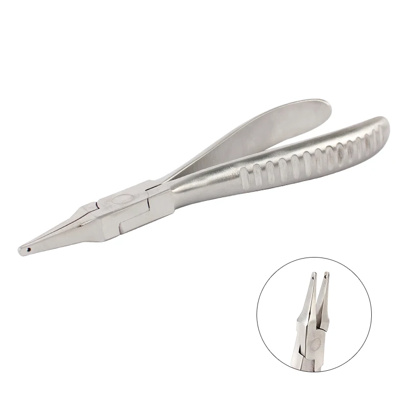 Glasses Nose Pad Plier With Two Holes NDK Lens Blocker Suction Cup Plier Eyeglasses Repair Hand Tool