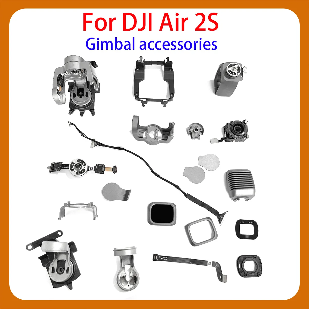 Housse de protection pour drone - Lot de 6 coques et verres