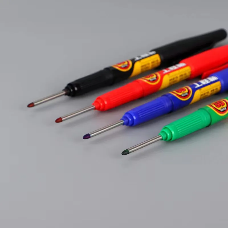 20mm Long Head Marker Pens Woodworking Decoration Deep Hole Marker Pen Marker  Pens for Writing for Deep Hole Ceramic Tile Marker - AliExpress