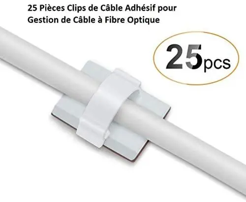 Elfcam® - Cable a Fibre Optique pour Freebox, La Livraison avec 25