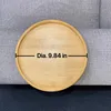 Tray Sofa Tray Table Sofa Armrest Clip-On Tray Natural Wood Sofa Tray Practical TV Snack Tray for Remote Control Coffee Snacks 5
