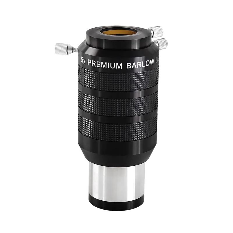 

Professional 2Inch Premium Super Apochromatic 4-Element 5x/3x Barlow Lens Focal Extender 2" With Compression Ring For Telescope