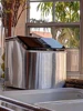 Comfort Clear Ice Cube Maker Machine | First Cubes In 15 Minutes 28 lbs. of Ice in 24 Hours | Counter top Portable Stainless 6