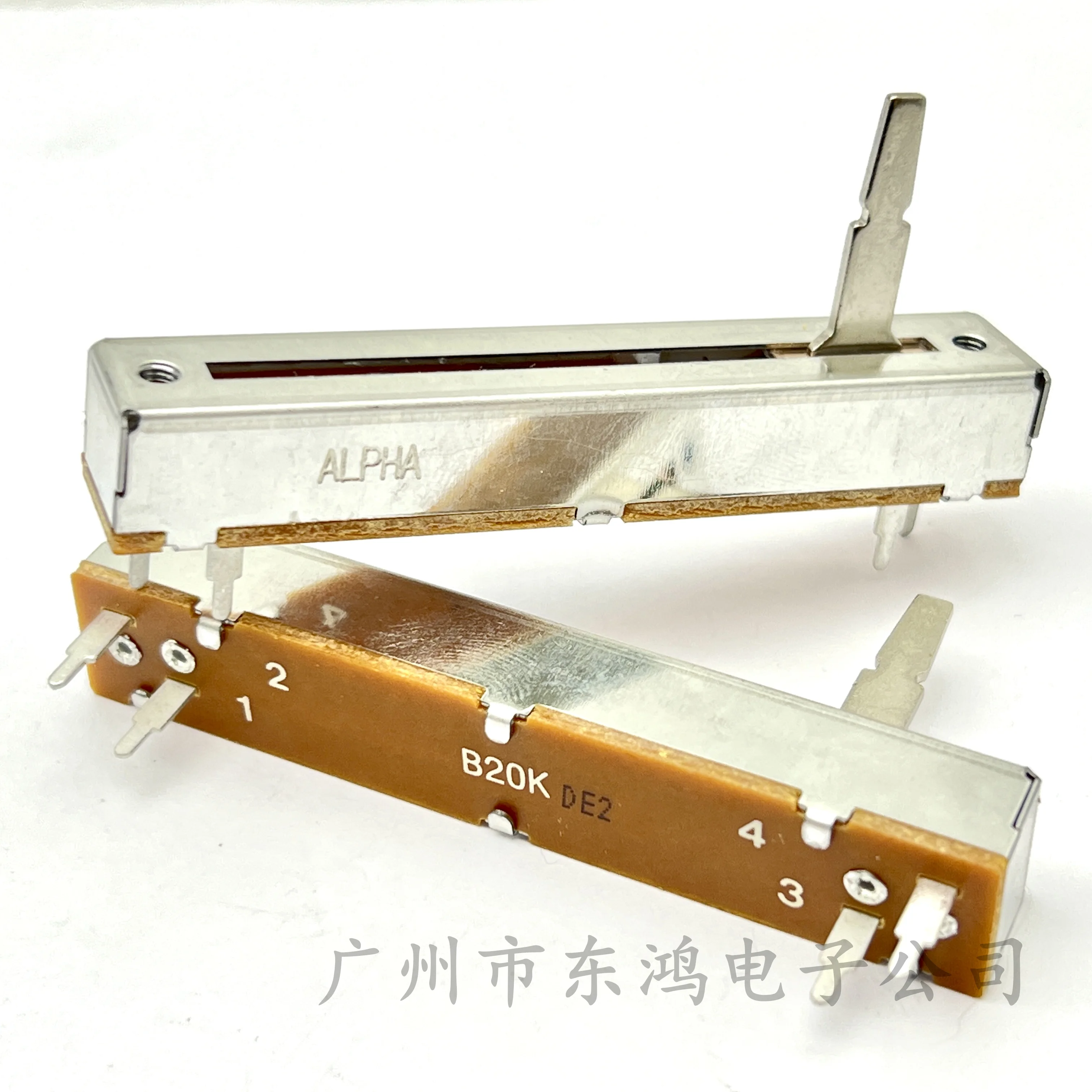 1 PCS Taiwan ALPHA73mm straight slide potentiometer RA4520F2020D1