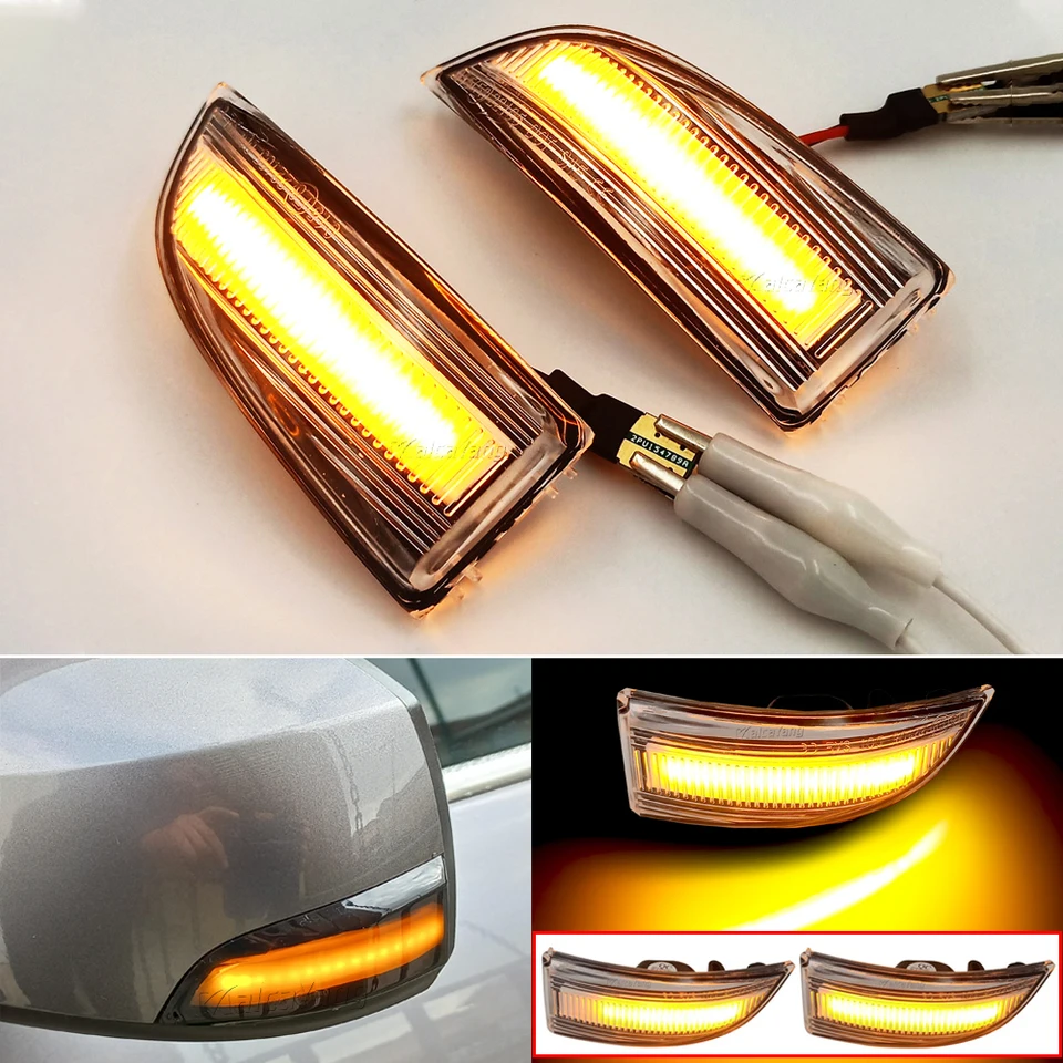 LED Dynamic Turn Signal Light Side Mirror Blinker Indicator Light For Renault Megane MK3 Scenic - View #9