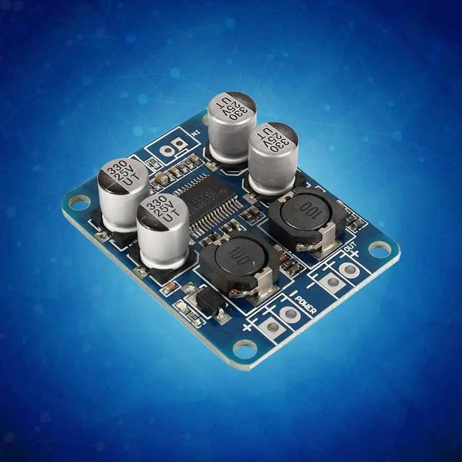 TPA3118 PBTL 모노 디지털 앰프 보드 1X60W 12V 24V 파워 앰프, 1x60w