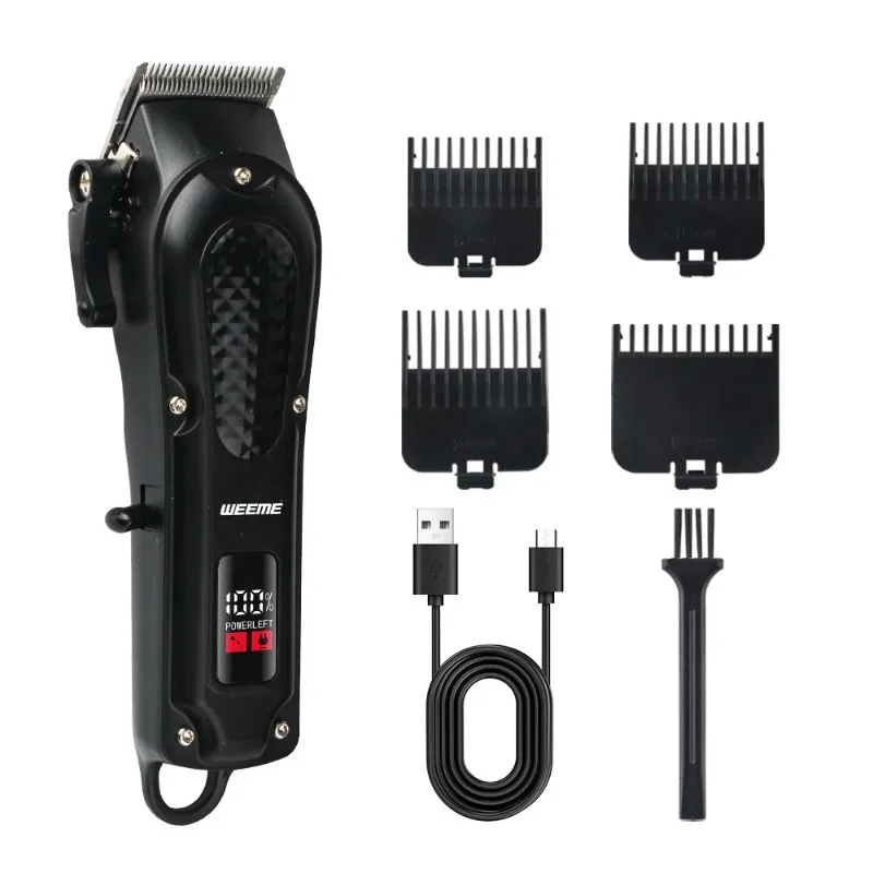 Vintage T9 Machine Electric Professional Hair Clippers Beard Clipper Rechargeable Men's Shaver Hair Trimmer Kit Boyfriend Gift