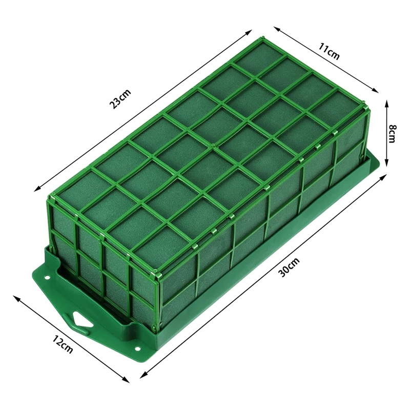 8 Pcs Floral Foam Cage Flower Holder with Floral Foam for Flowers Cage Bowl for Table Centerpiece Floral Arrangement