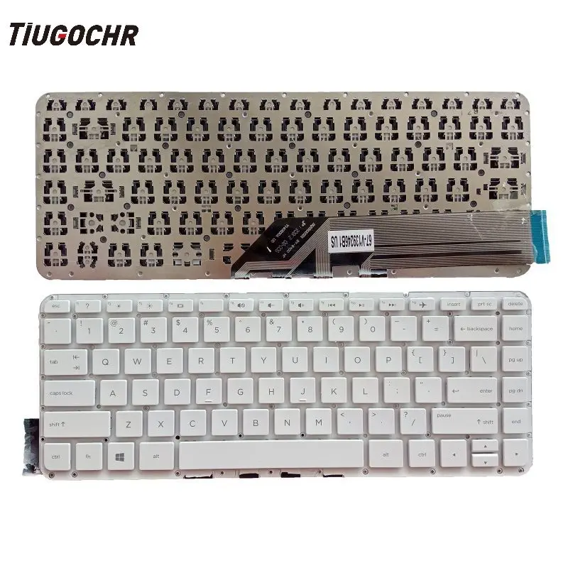 Nuova Tastiera Inglese Per Laptop Per Tastiera Per Notebook Hp Split X2 13-G 13-M 13-M003Tu 13-M006Tu Tablet Muslimex 13-F000 13T-M000 13