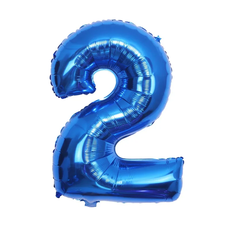 Palloncini grandi da 32 pollici in foil per compleanno, palloncini ad elio con numeri 0-9, decorazioni per feste di compleanno, matrimoni, baby shower, grandi cifre, Natale - Product Video