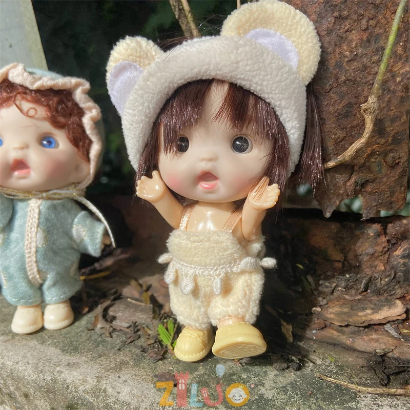 Adorable doll Cute Expression Girls OB11 Doll Princess Doll Baby Fashion