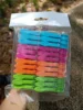 48/24Pcs Clothes Pegs for Washing Line Strong Grip Washing Pegs Clothespin Plastic Clothes Clips Home Laundry Pegs Windproof 6