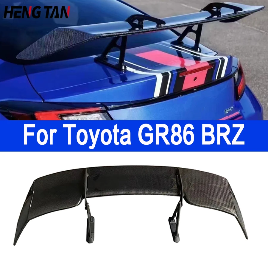 

For Toyota GR86 Subaru BRZ Rear Wing Lip Tail Trunk Spoilers Carbon Fiber/FRP/Forged Carbon Tail fins Rear Spoiler