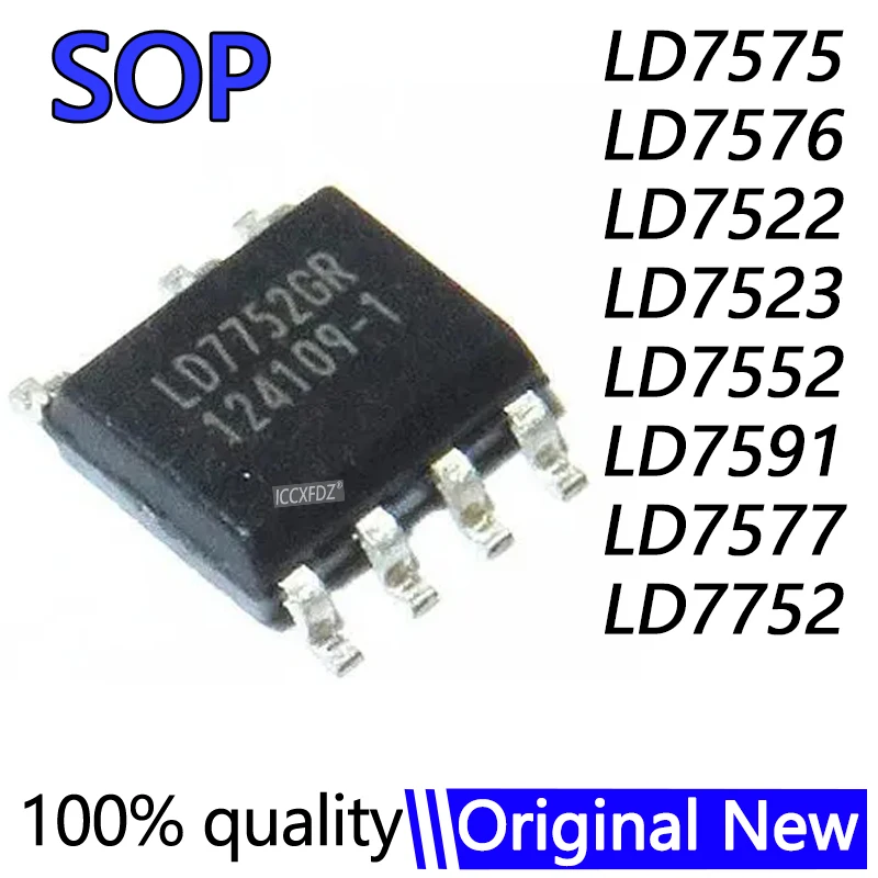 (5piece) LD7575PS LD7575 LD7575BGS SOP-8 LD7576PS LD7576 LD7752BGR ...