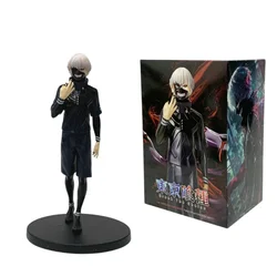 Tokyo Ghoul Kaneki Ken PVC Figure - Anime Character Statue and Gift Ornament (19cm - with box)