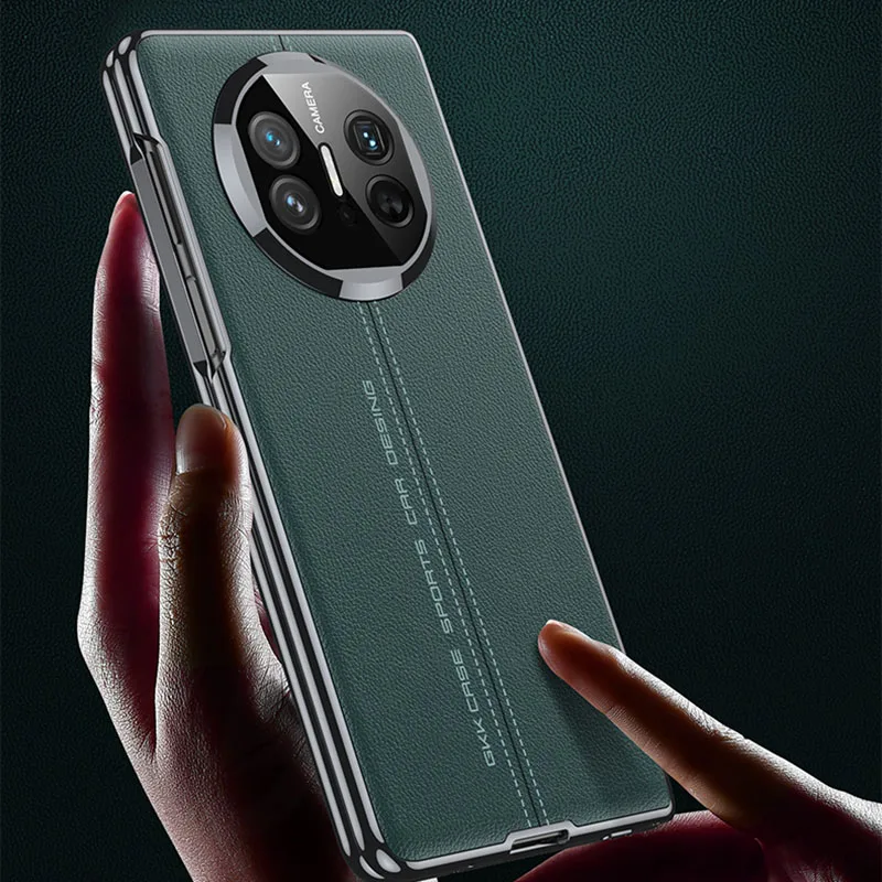 Original Case For Huawei Mate X3 With Screen Glass Case Electroplated Painted Le