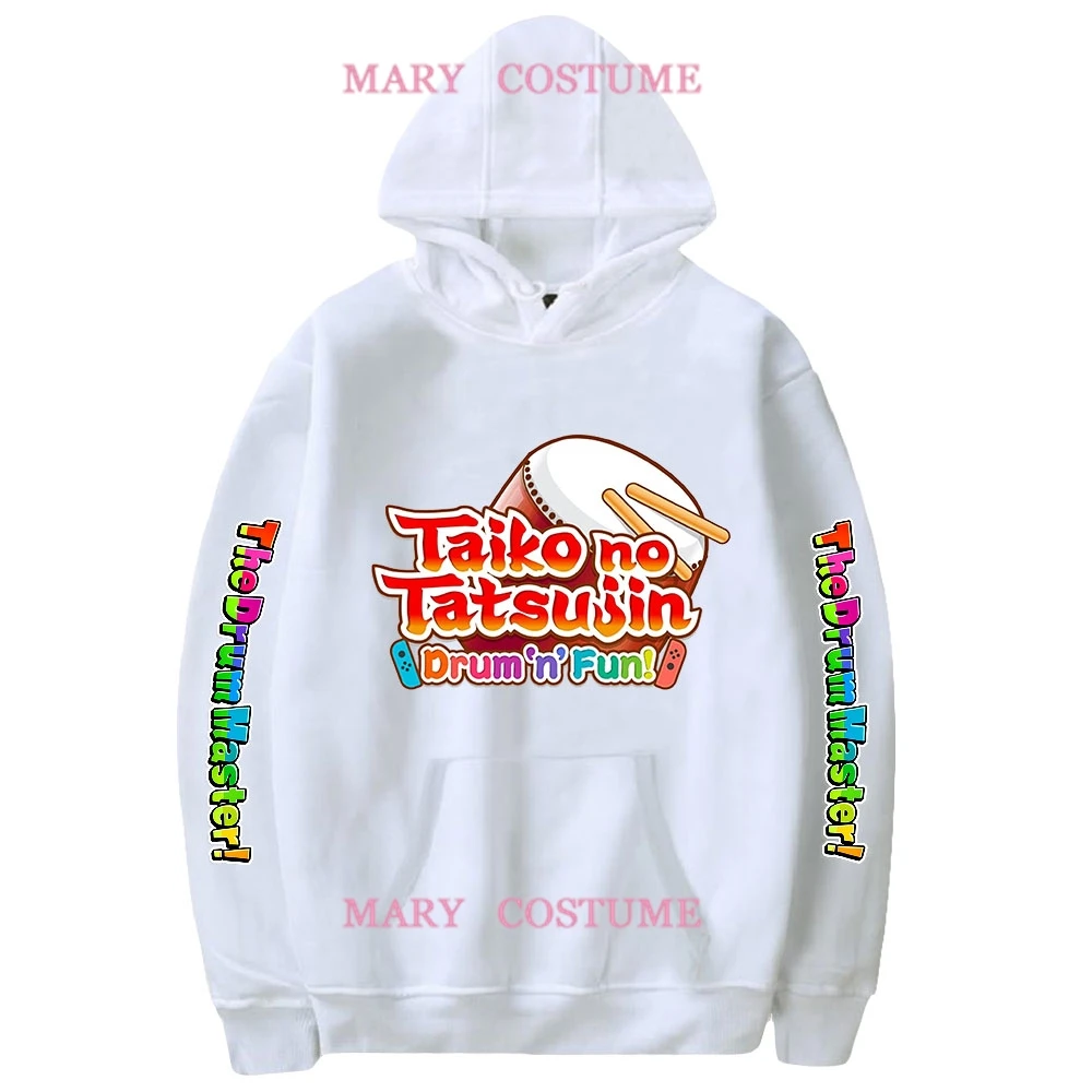 

Новинка, худи Taiko no Tatsujin Merch 2023, Мужская/Женская толстовка с длинным рукавом в уличном стиле