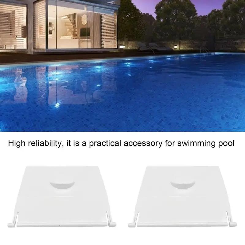 Pool Skimmer Door Flap Swimming Pool Skimmer Lid Replacement Accessories 14.5X12.5X1.8cm Cover Weir Door Flap
