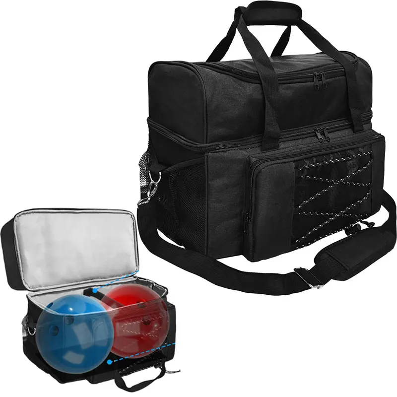 2-Ball Bowling Tote Bag 1