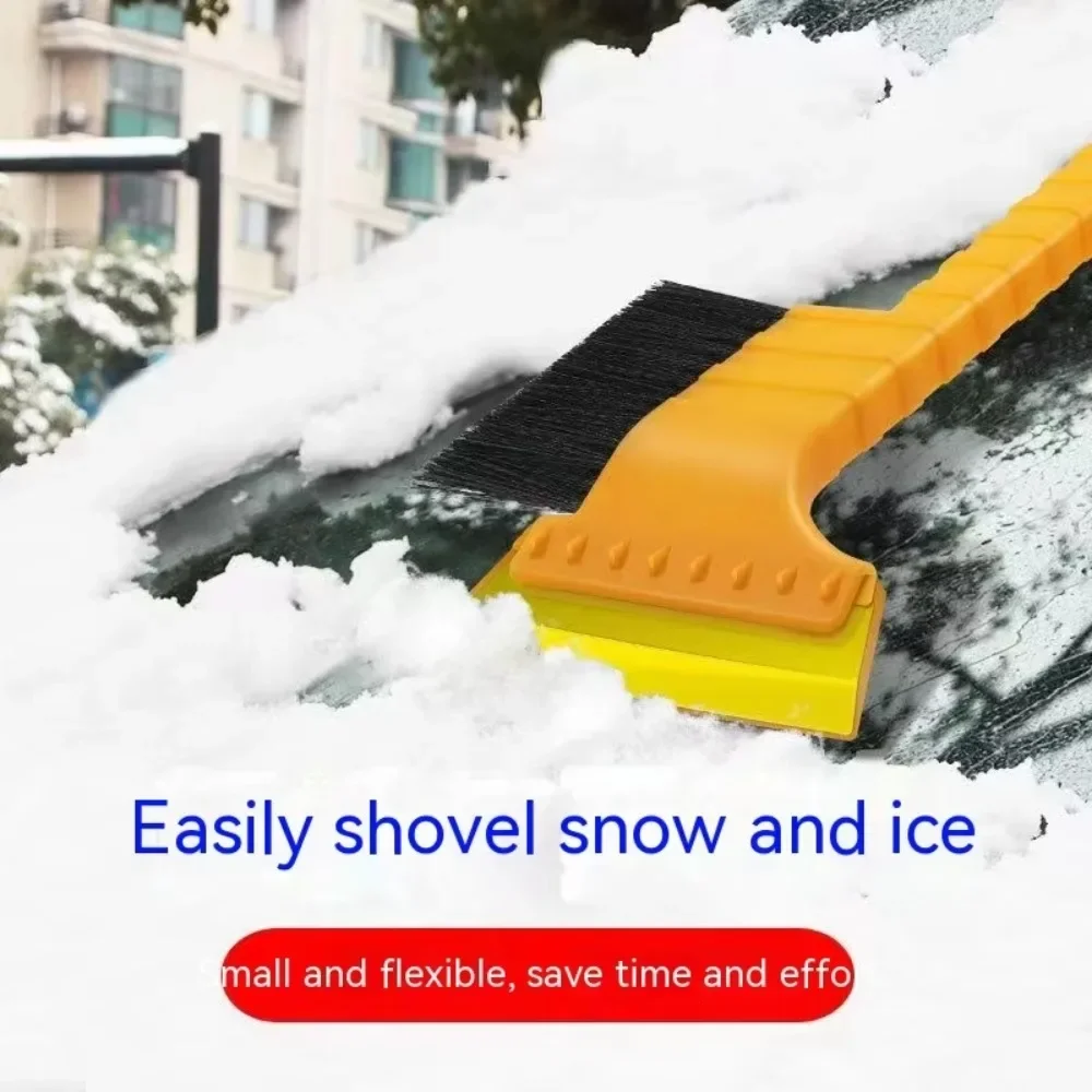 Car mounted snow removal shovel scraper snow sweeping brush frost removal tool cow tendon ice shovel