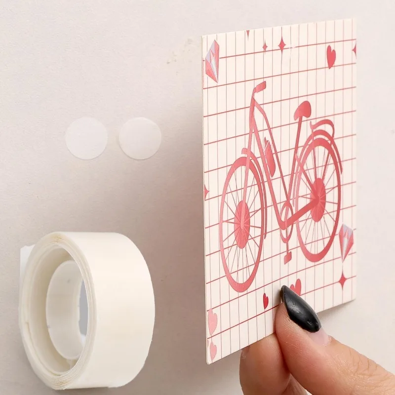 Clear Adhesive Double-Sided Dots for DIY Crafts and Decoration - Waterproof and No-Trace Stickers