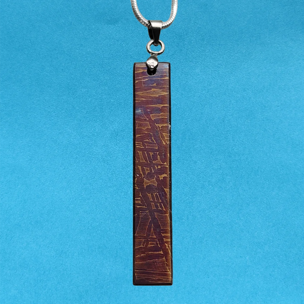 

Muonionalusta Iron meteorite Natural meteorite pendant Iron meteorite pendant material Collection - CD188