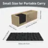 Foot Yoga Massage Acupressure Board Mat Muscle Relaxation Round Exercise Mat Fitness Foot Training Massage Acupressure Mat 6