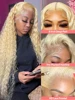 250 Density 613 Blonde Curly Wigs 13x4 13x6 Hd Lace Front Human Hair Wig 30 40 Inch Deep Wave Frontal Wigs Human Hair For Woman 4