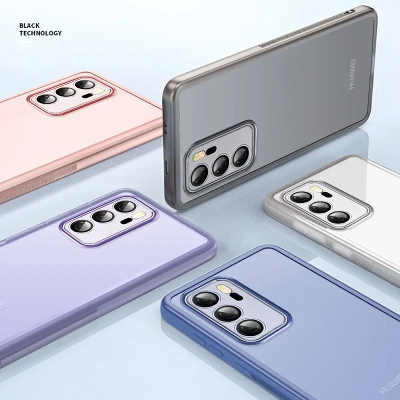 Ultra-Durable Soft Silicone 360° Camera Protective Phone Back Cover
