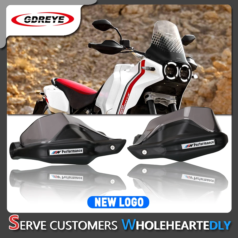 Moto Desert X Paramani Protezioni Manubrio Parabrezza Per Ducati Desert X Desertx Desert-X 2022-2024 Paramano Dedicato