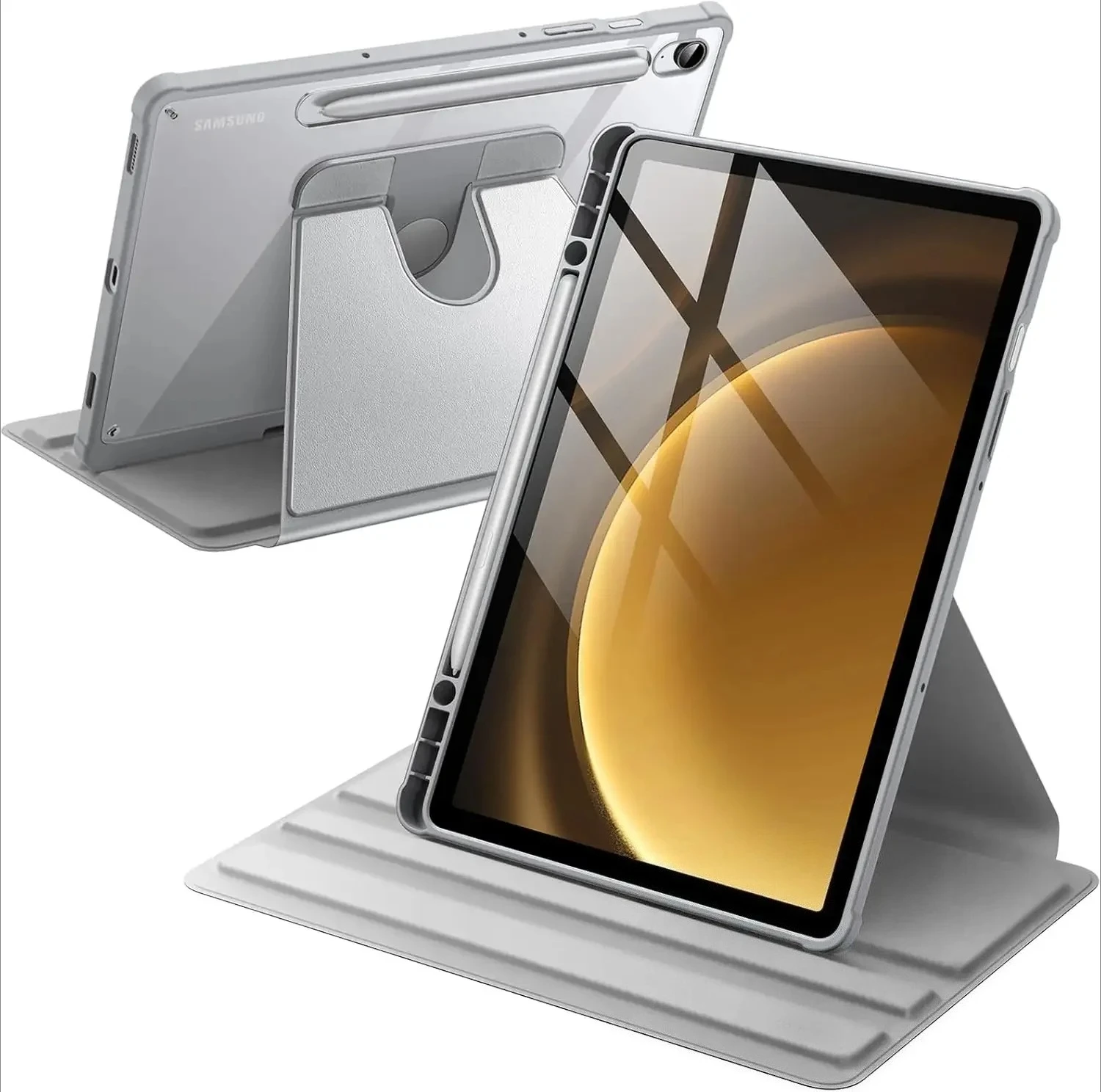 Enhanced Tablet Case with Pen Holder