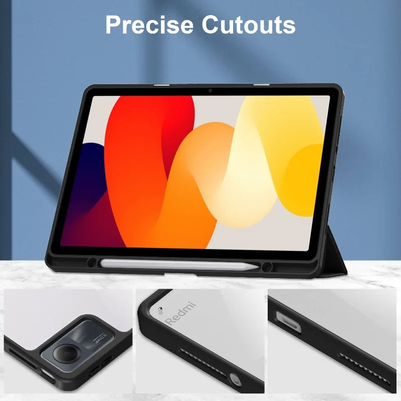 Magnetic Folding Stand Cover with Pencil Holder for Tablet - 12.1 inch Accessories
