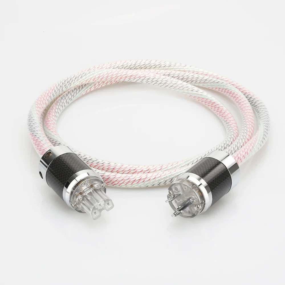 high Quality audio US / EU Power Cord Amplifier CD Player power cord cable Hifi audio power cable