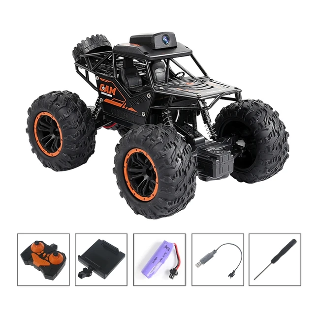 2.4G Controller APP Remote Control WiFi Camera High-speed Drift Off-road Car Double Steering Buggy RC Rock Crawler Car Kids Birt 1