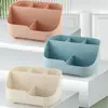 5-grid Large Capacity Pen Holder Multifunctional Makeup Brush Holder High Quality Plastic Desktop Organizer Storage Bucket 2