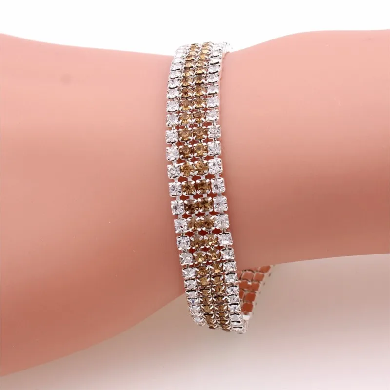 Classic All-match Zircon Beaded Bracelet for Women Trendy Luxury Niche Design Hand Bracelets Party Jewelry Gifts