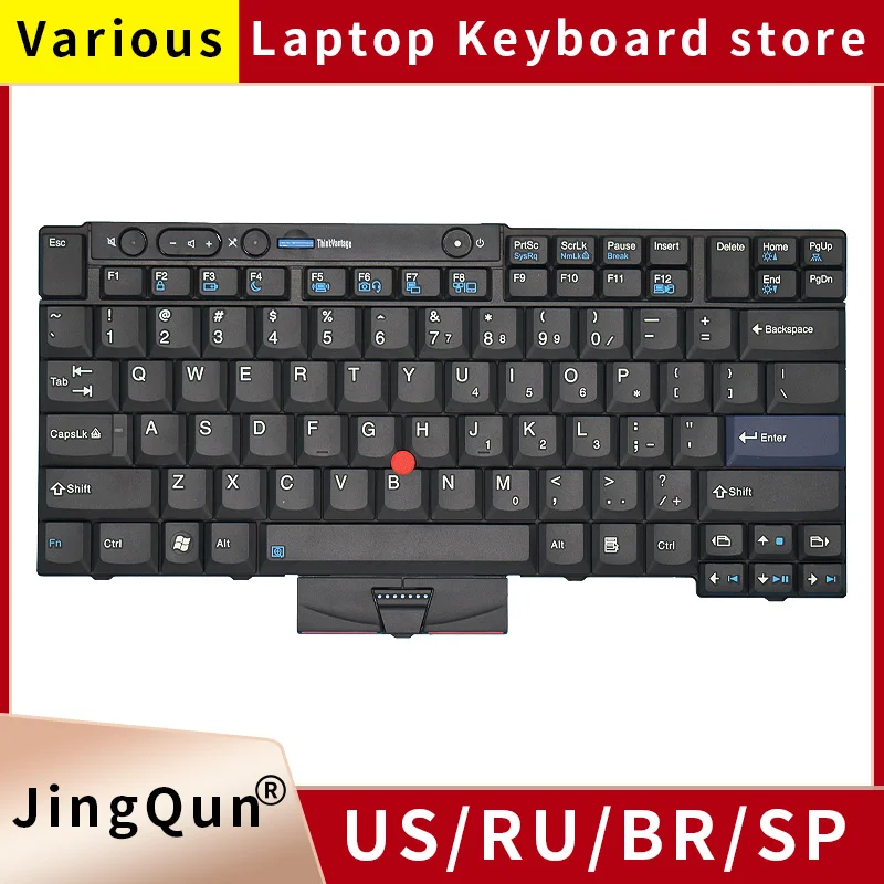 Lenovo-teclado para Notebook Thinkpad Eua ru T410 T410s T420 T420s X220 X220i X220s X220t T510 T520 W510 W520 45n2141 Novo