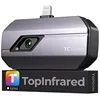 TOPDON TC002 Thermal Camera for iOS (iPhone & iPad), 256 x 192 IR High Resolution, can Video Recording, 40mk Thermal Sensitivity 1